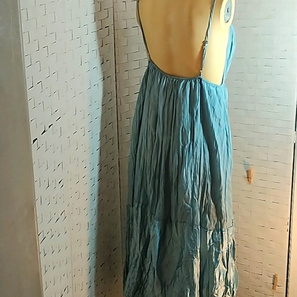 Bead Embellished Silk Midi - Picture 6 of 8